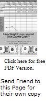 Get Free "Easy Weight Loss Journal with Calorie Cash" pdf version