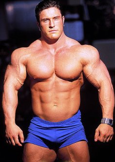 Is this body builder overweight or does he have the ideal body weight?