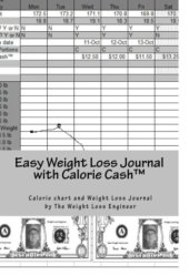 Easy Weight Loss Journal with Calorie Cash™ book cover.