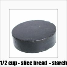 Half cup serving size (hockey puck)